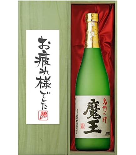 Amazon.co.jp: [ギフト] 魔王 芋焼酎 桐箱入り 25度 720ml : 食品